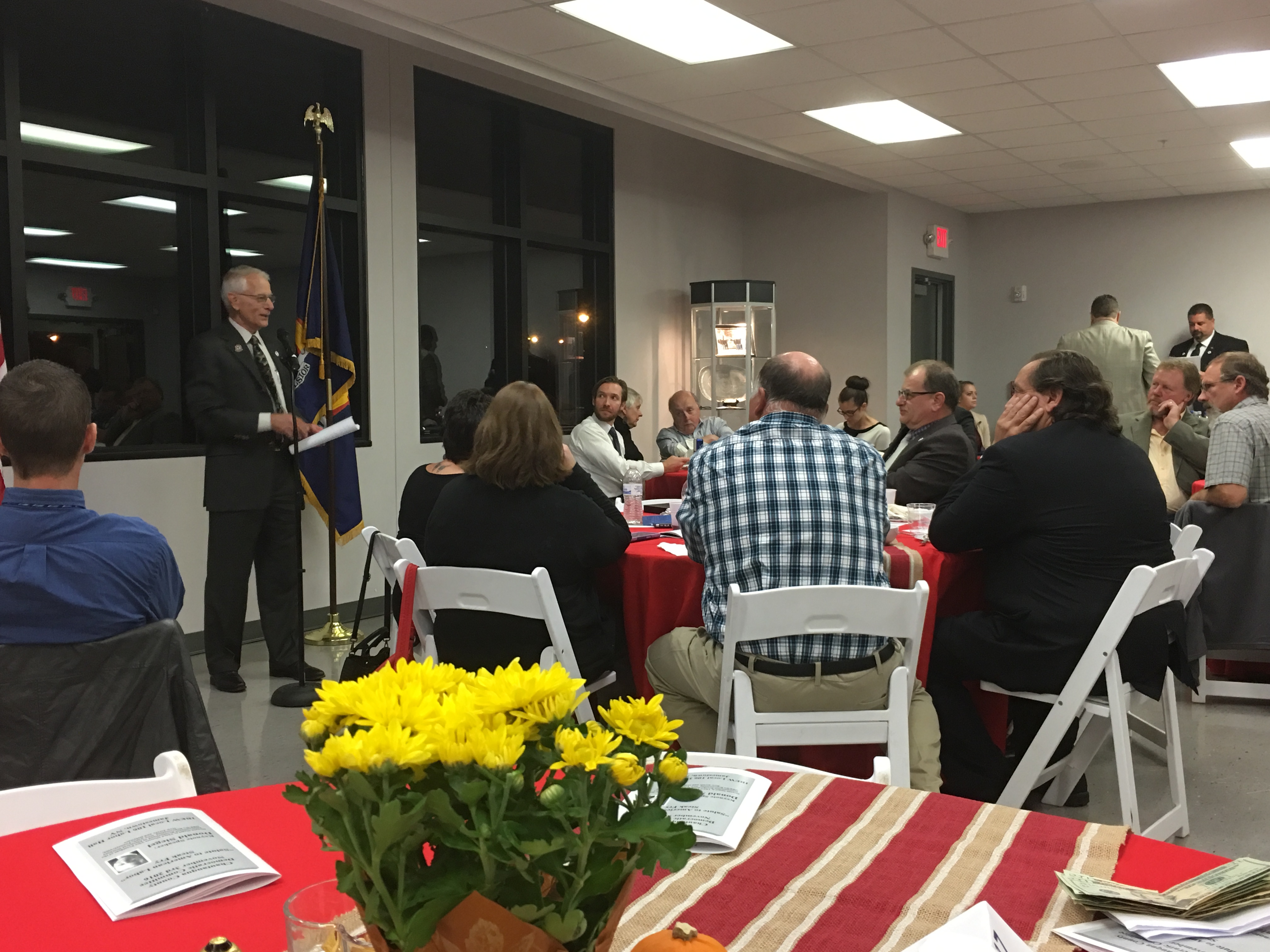 Report On The Chautauqua County Democratic Committee’s ‘Salute To American Labor’ Dinner In Jamestown: IBEW Third District Vice President Don Siegel Tells Attendees About The “Importance Of Labor In Politics”
